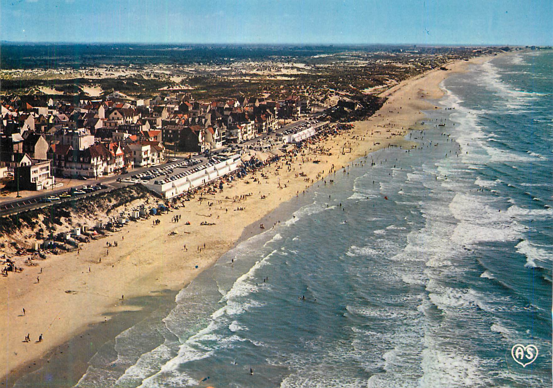 CPM Merlimont (P de C)La plage et le Front de Mer
