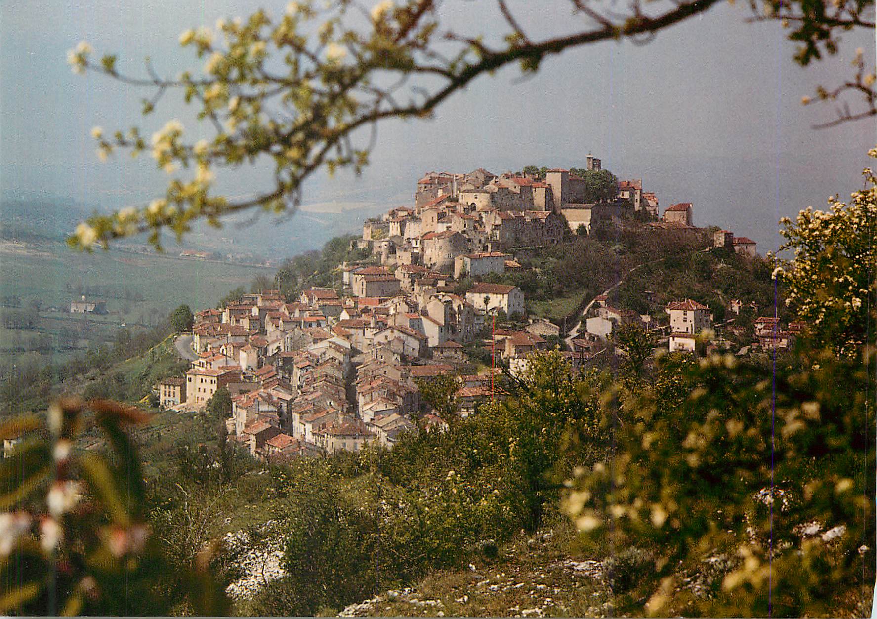 CPM Cordes (Tarn)Ville fortifiee du XIIIe siecle Cite residentielle de la Cour du Languedoc au XIV siecle