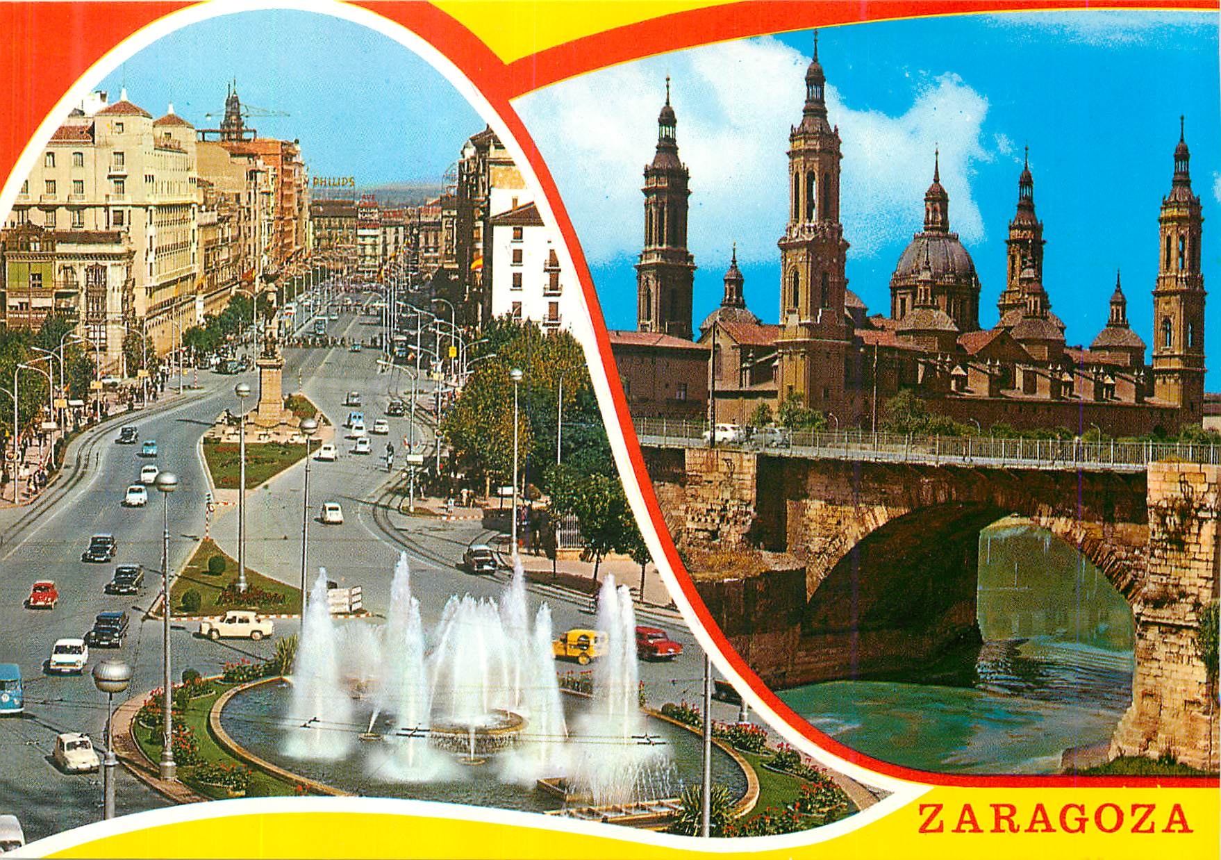 CPM Zaragoza Bellezas de la Ciudad Beautes de la ville