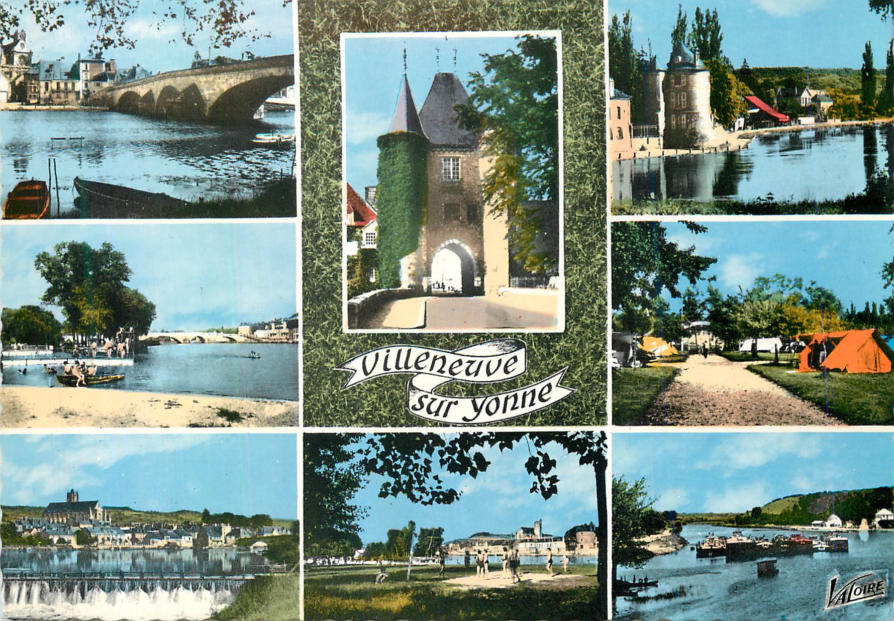 CPM Villeneuve sur Yonne