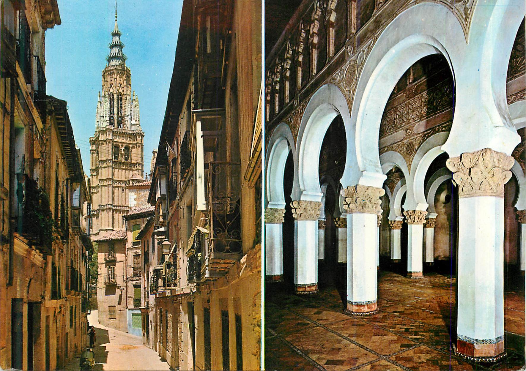 CPM Toledo Rue de Santa Isabel et Santa Maria la Blanche