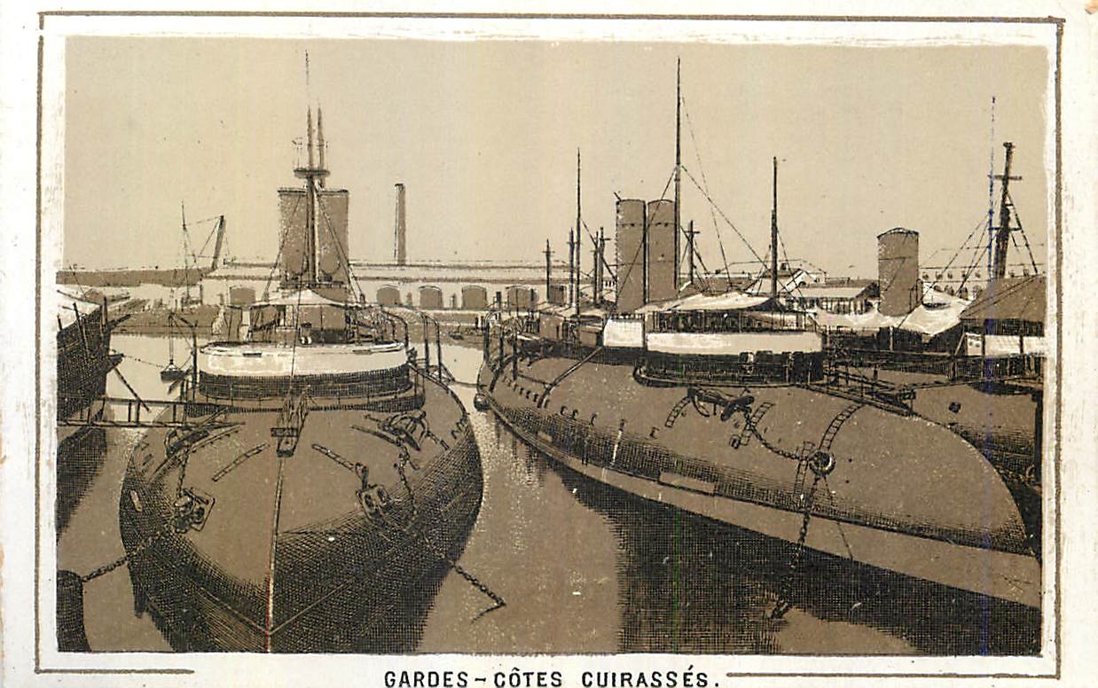 CPA Garde Cote Cuirasses
