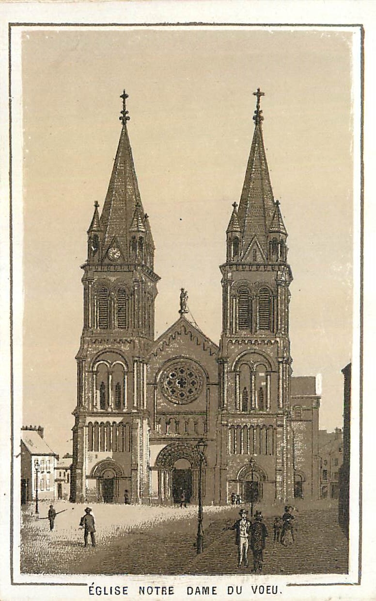 CPA Eglise Notre Dame du Voeu