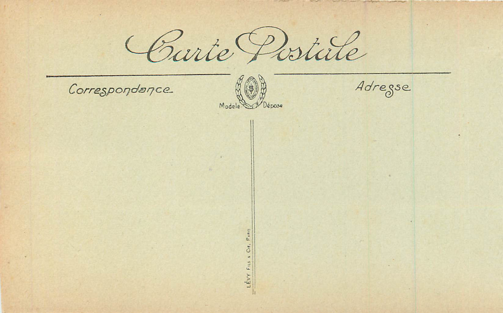 Fontainebleau — El Palacio — Habitación de Madame de Maintenon — N. G. — Reverso