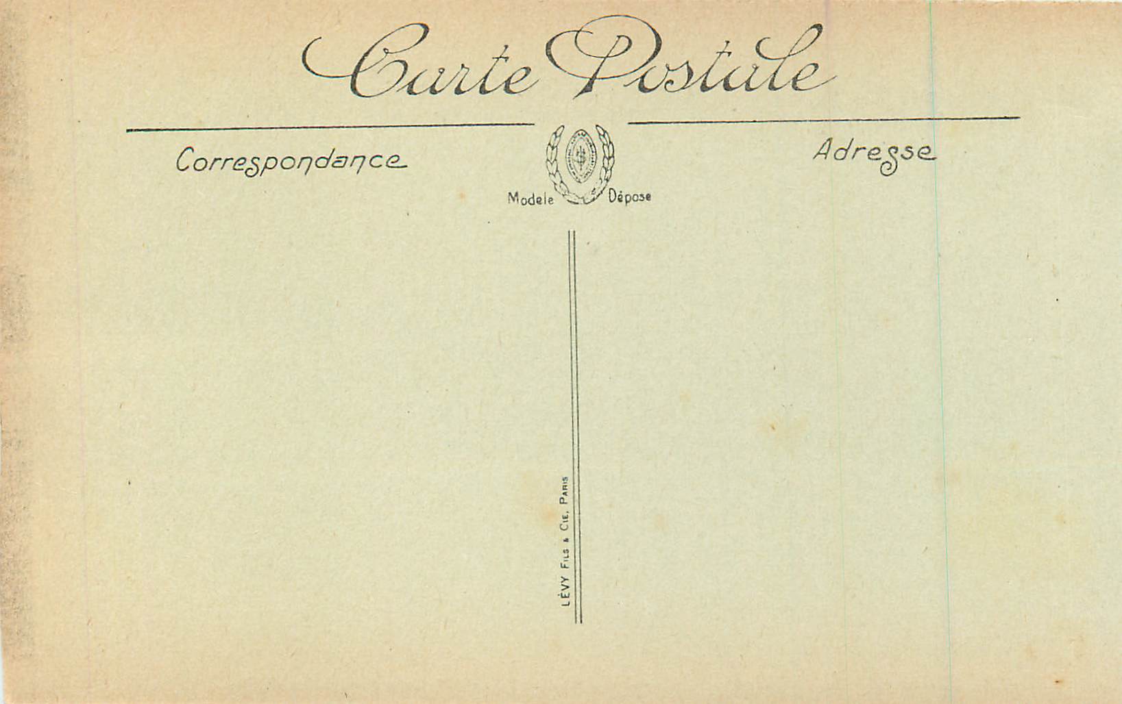 Fontainebleau — El Palacio — El Bautisterio y la Corte Ovalada — N.G. — Reverso