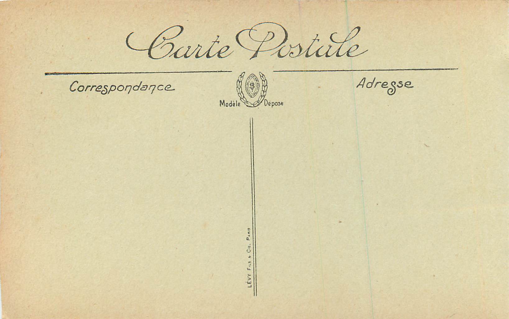 Fontainebleau — El Palacio — Habitación de Marie-Antoinette — N.G. — Reverso