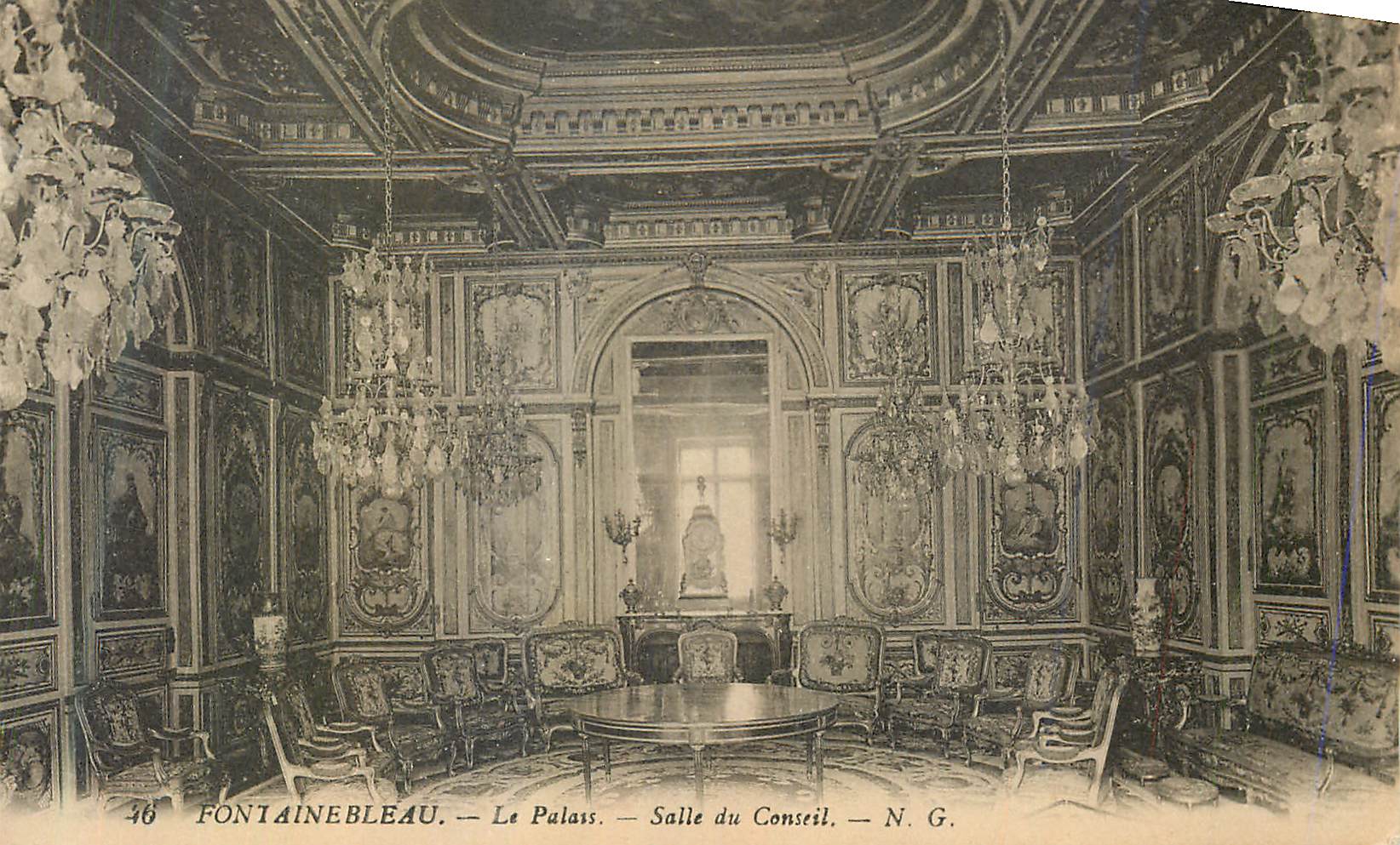Fontainebleau — El Palacio — Sala del Consejo — N. G.