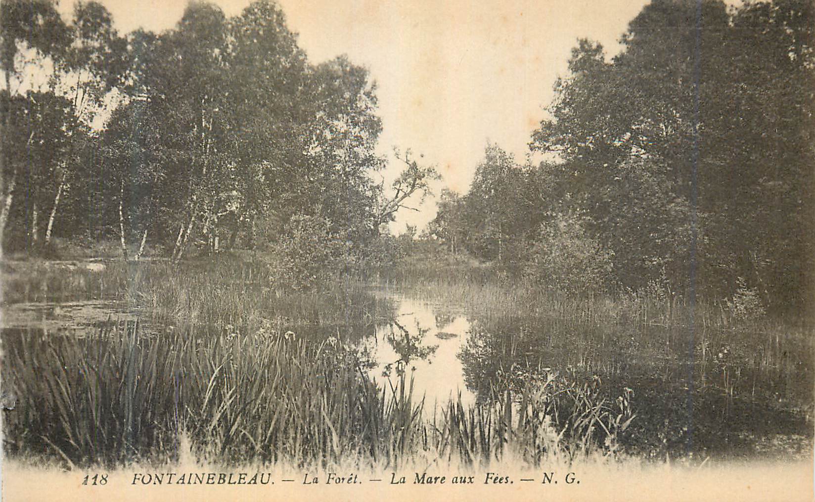 Fontainebleau — Die Wälder — Das Fabelwasser — N.G.