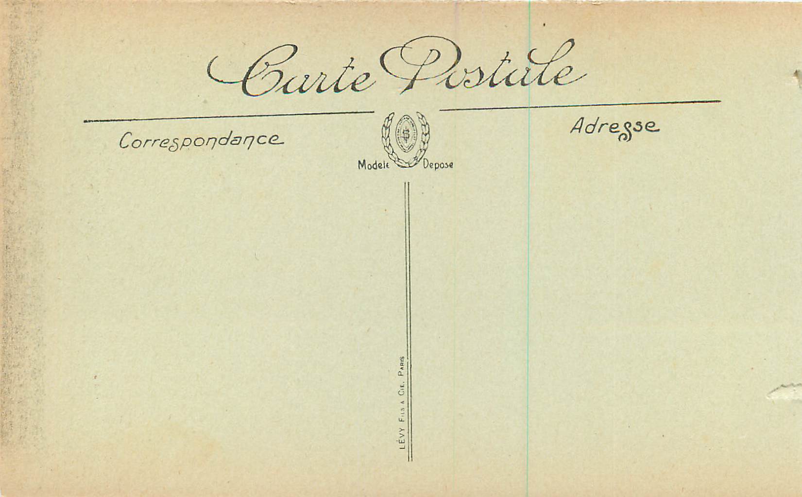 Fontainebleau — La Grande-Rue — N. G. — Verso