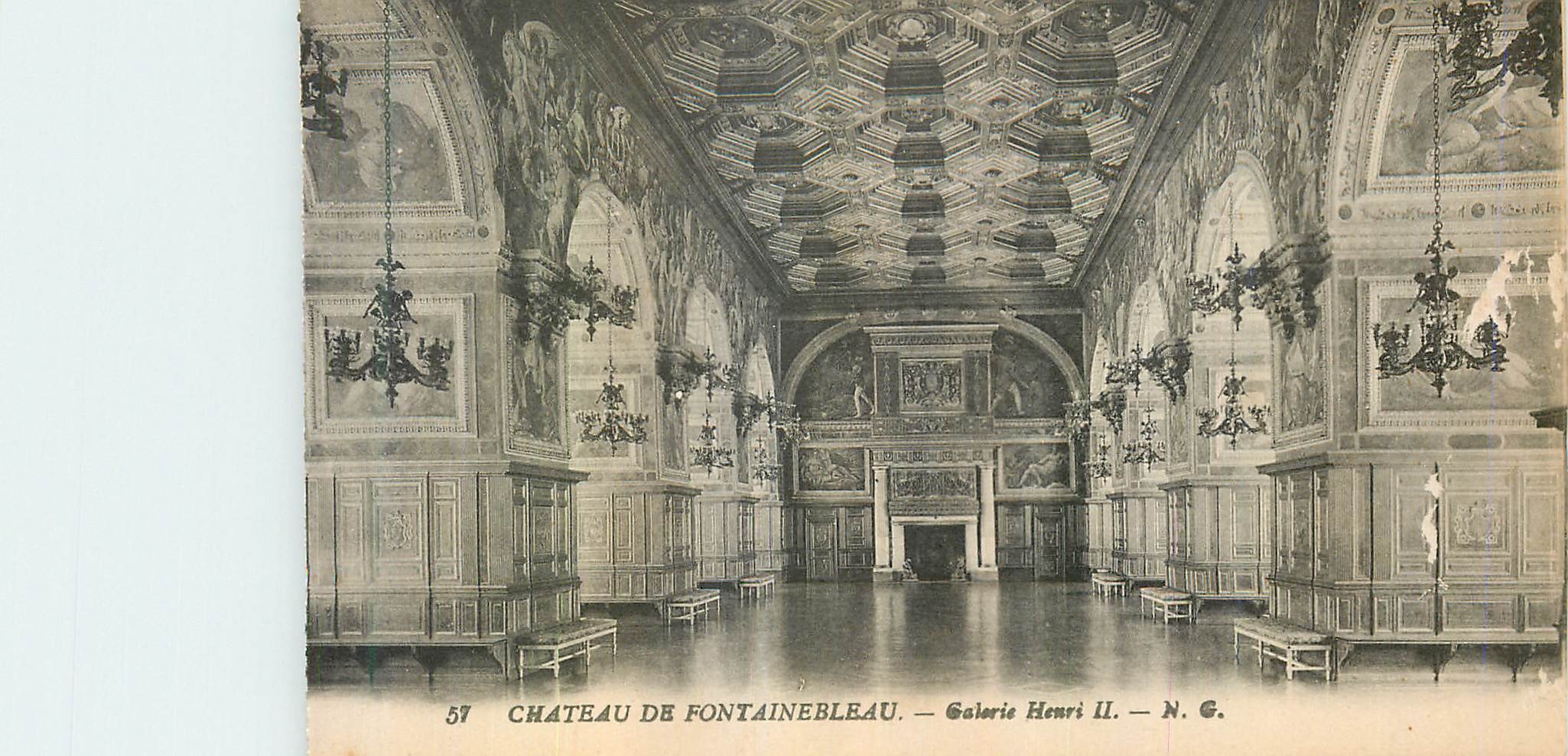 Château de Fontainebleau — Galerie Henri II — N. C.