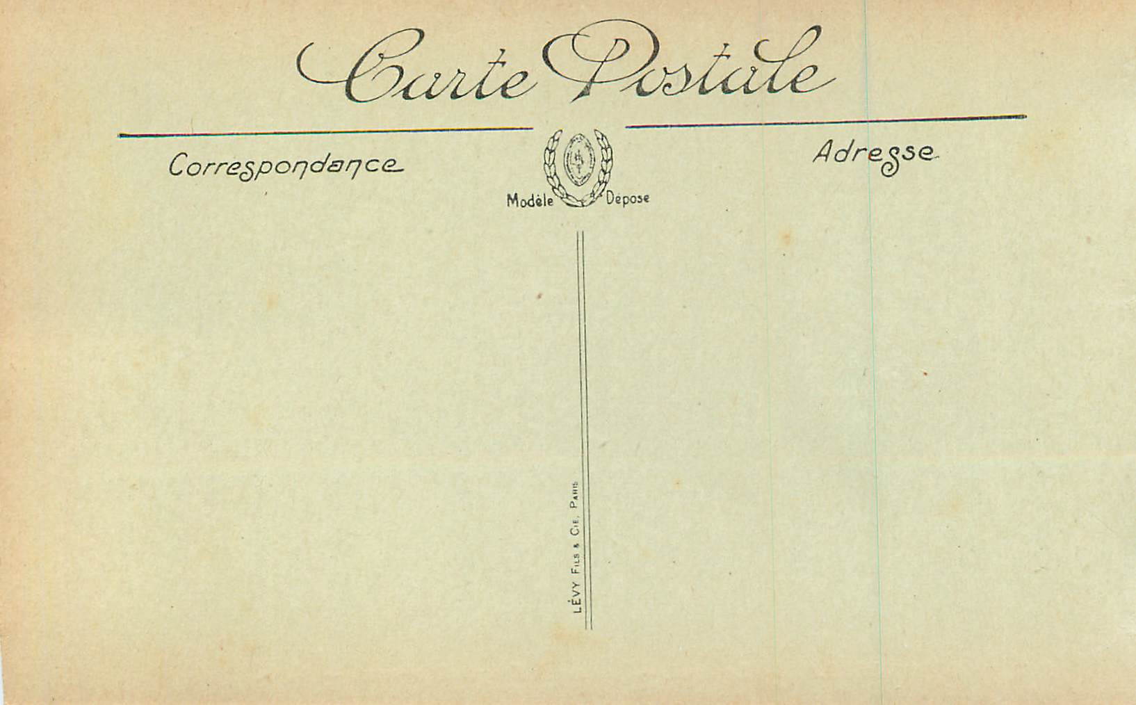 Fontainebleau — La Forêt — Vue sur le Désert d'Aprémont — N.G. — Verso