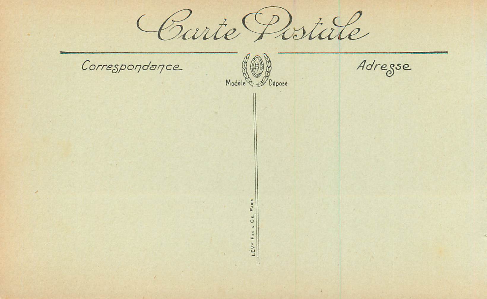 Fontainebleau — Die Forêt — Die Tafel des Großmeisters — N. G. — Rückseite