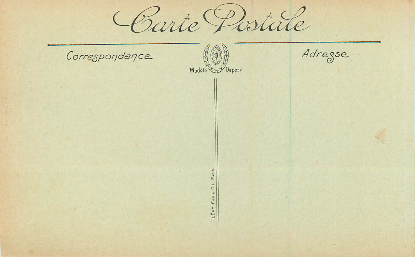 Fontainebleau — La Selva — Entrada de la Cueva de Augat — N. G. — Reverso