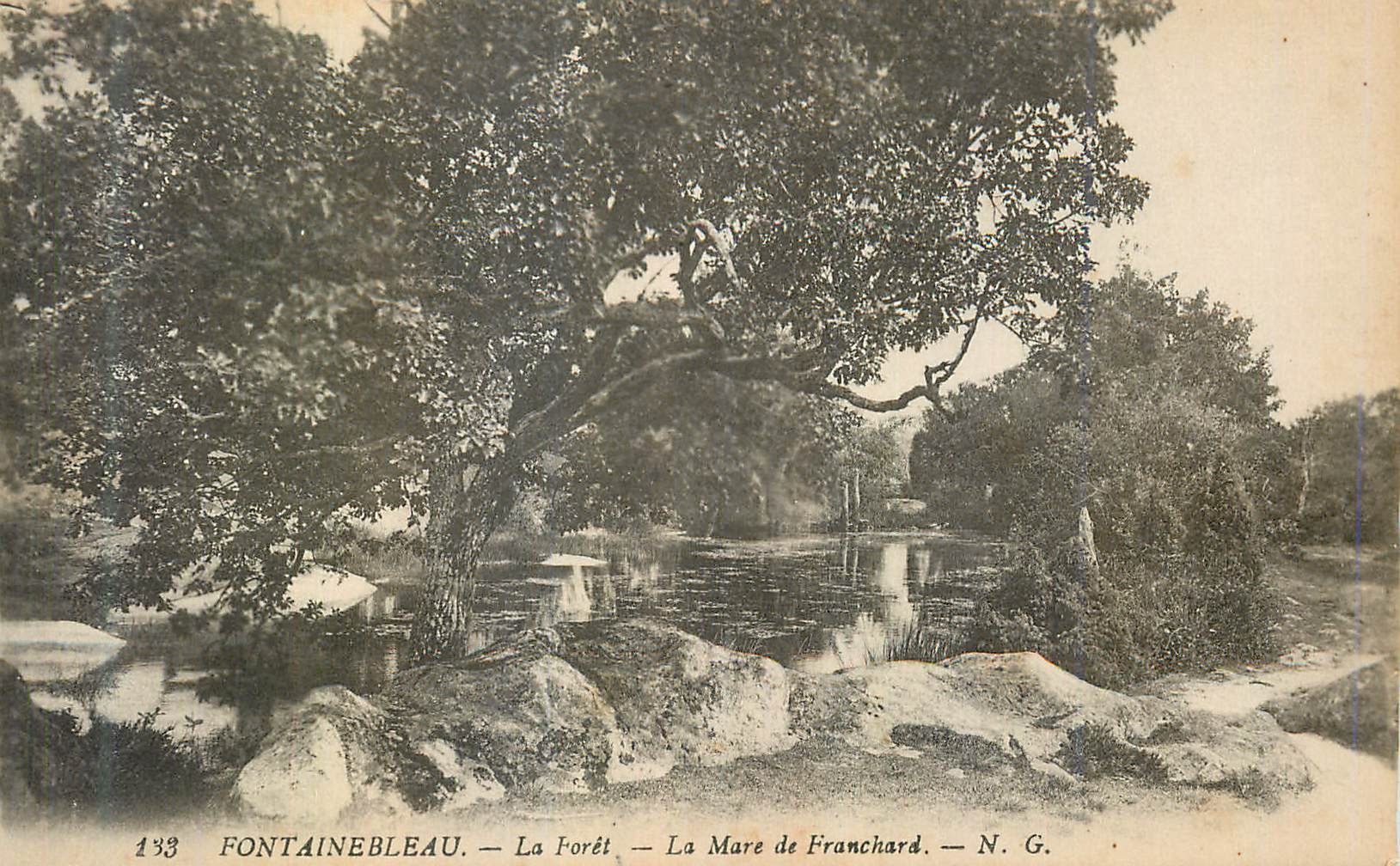 Fontainebleau — Die Wälder — La Mare de Franchard — N.G. — N° 133