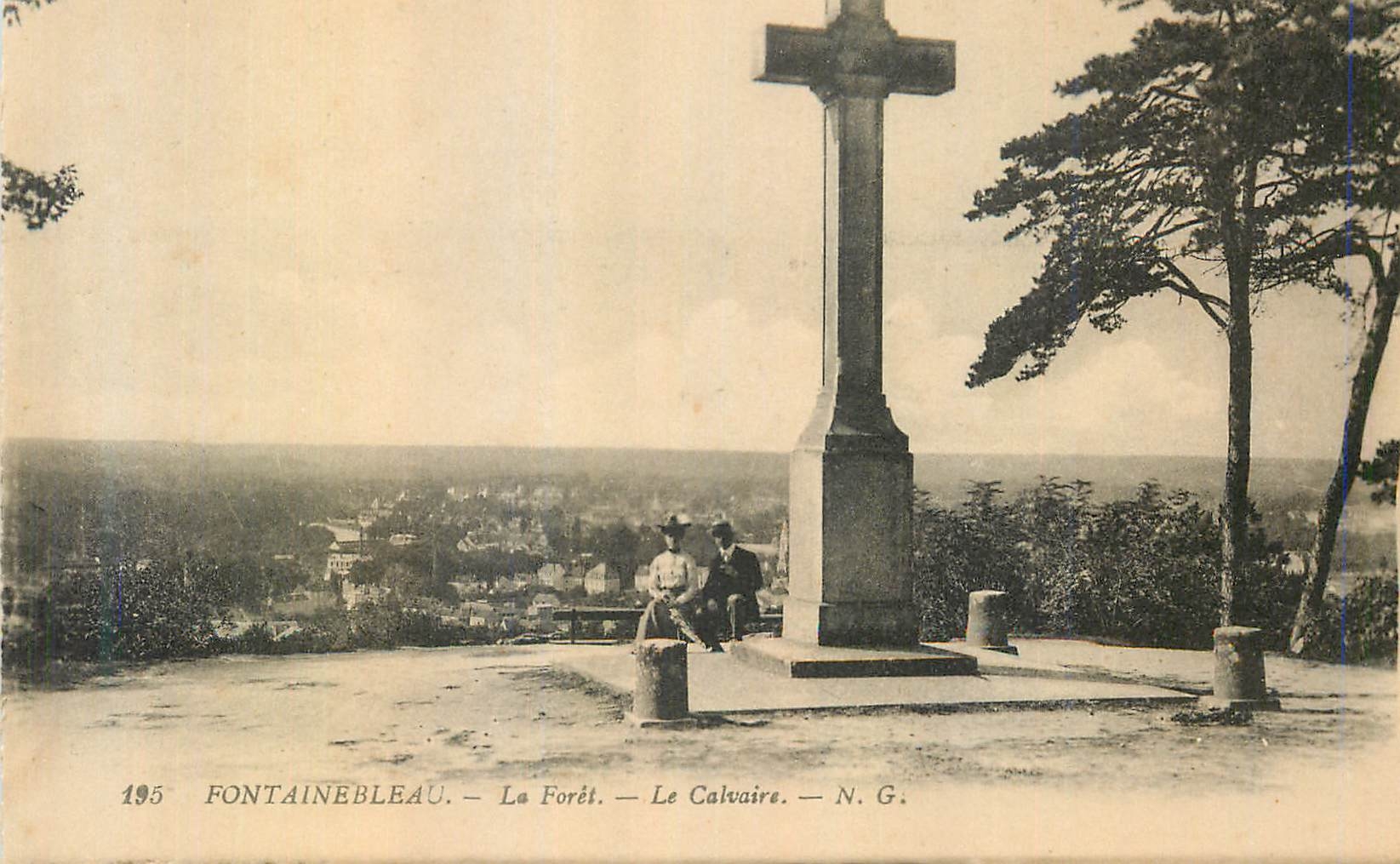 Fontainebleau — La Forêt — Le Calvaire — N.G.