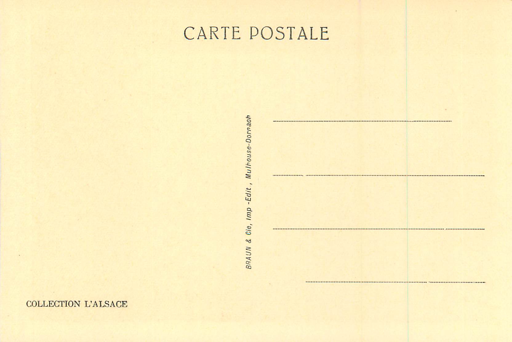 Thann — Sculptures des stalles du chœur de la cathédrale (XVIe siècle) — Collection L'Alsace, Braun & Cie, Mulhouse-Dornach — Reverso