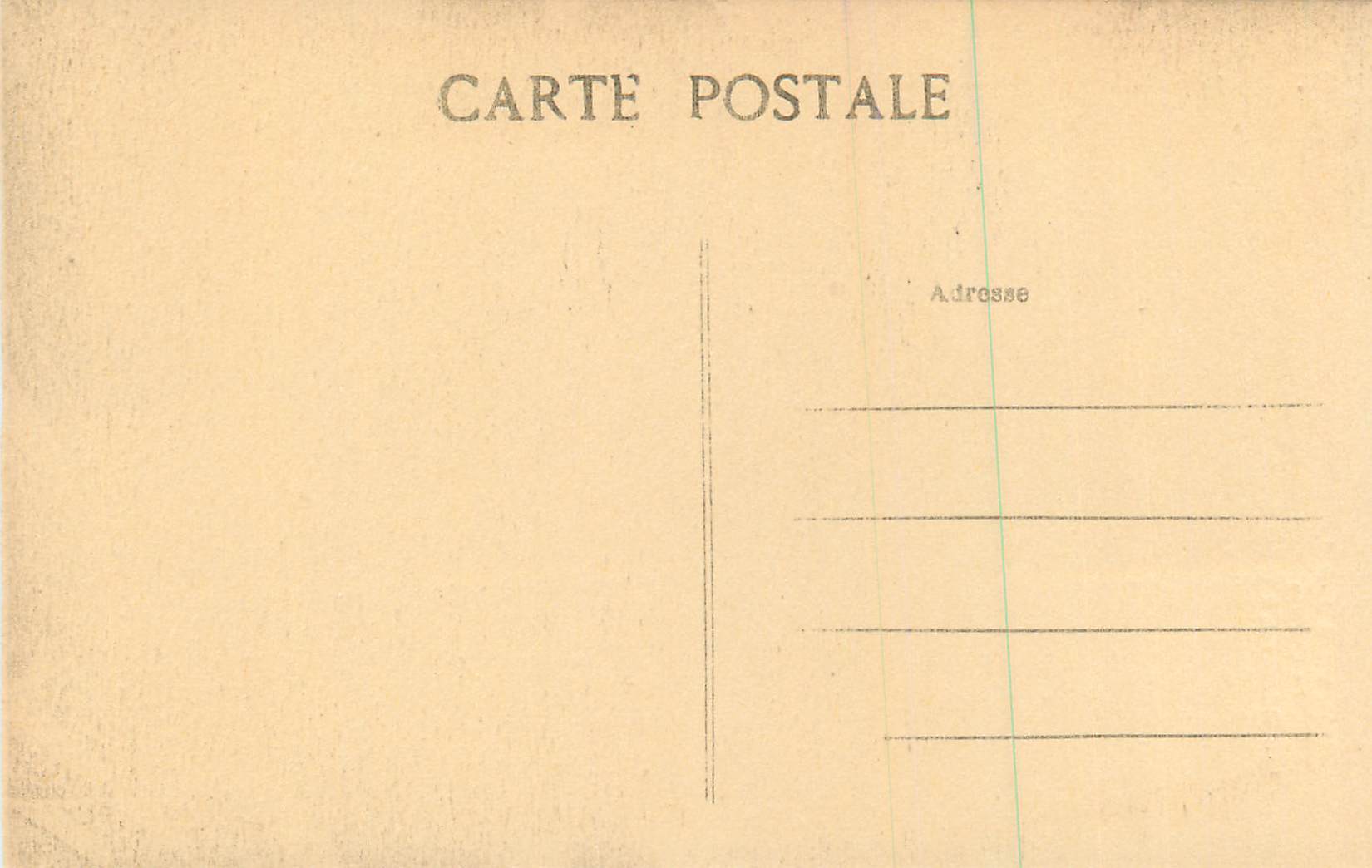 CPA Vitre (I et V)Le Chateau La Tour St Laurent Cote des Fosses — Rückseite