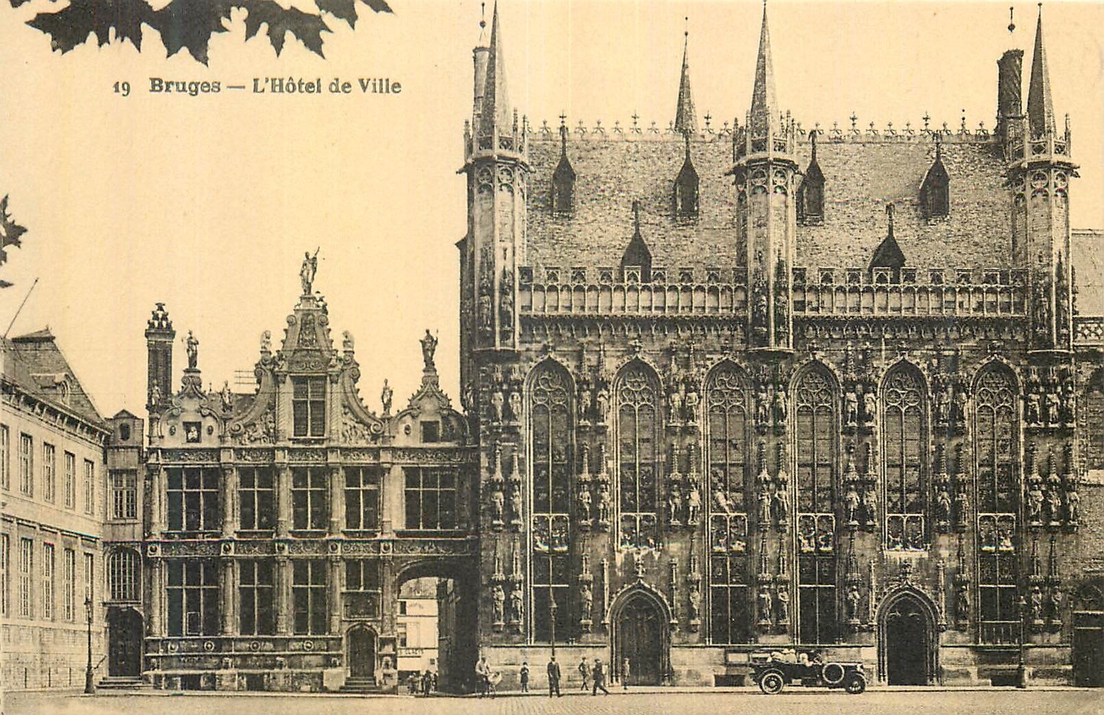 CPA Bruges L'hotel de Ville