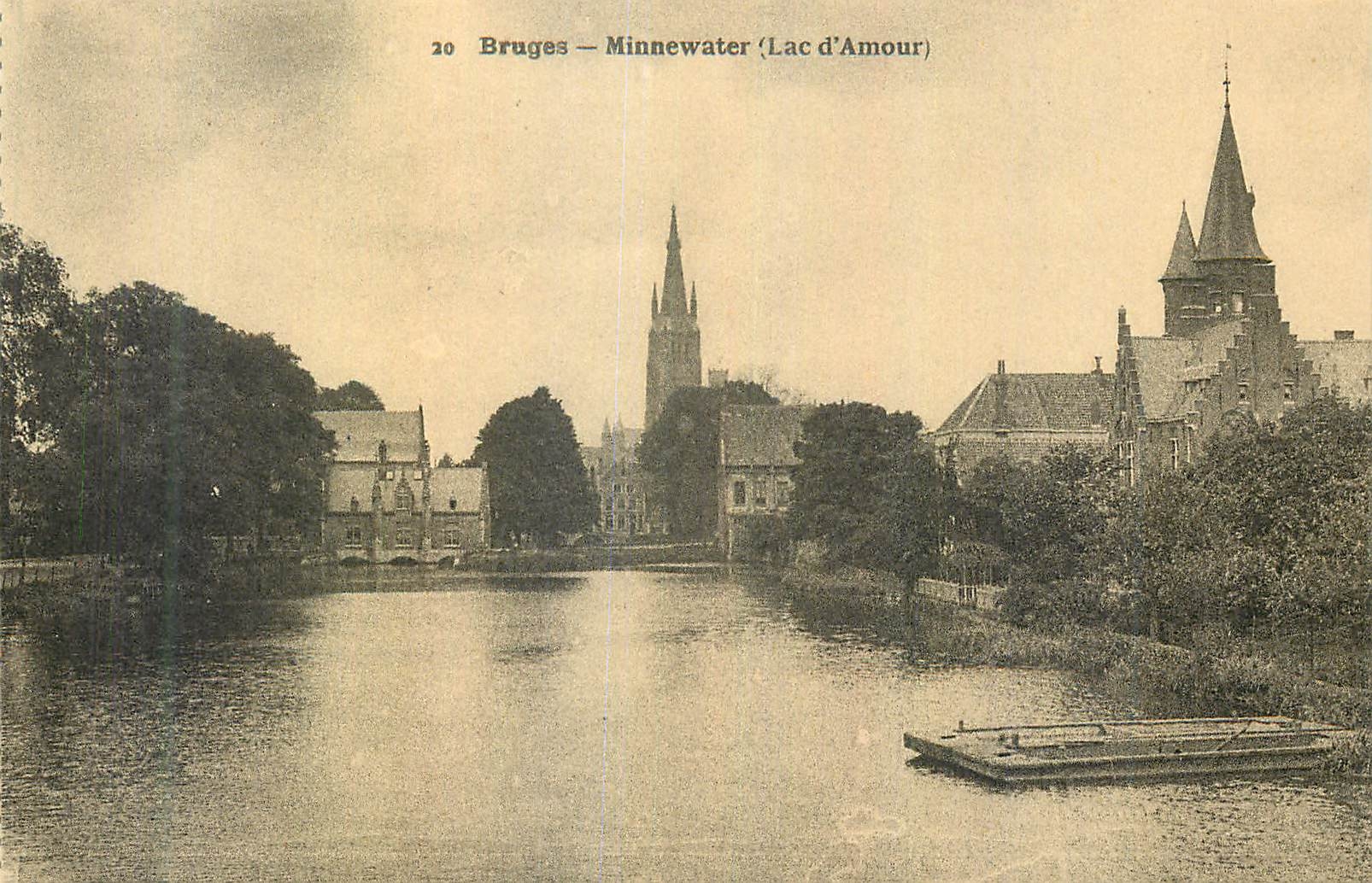 CPA Bruges Minnewater  (Lac d'Amour)