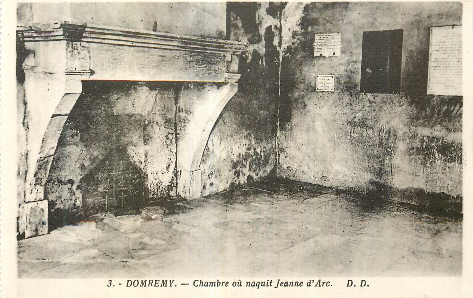CPA Domremy Chambre ou naquit Jeanne d'Arc