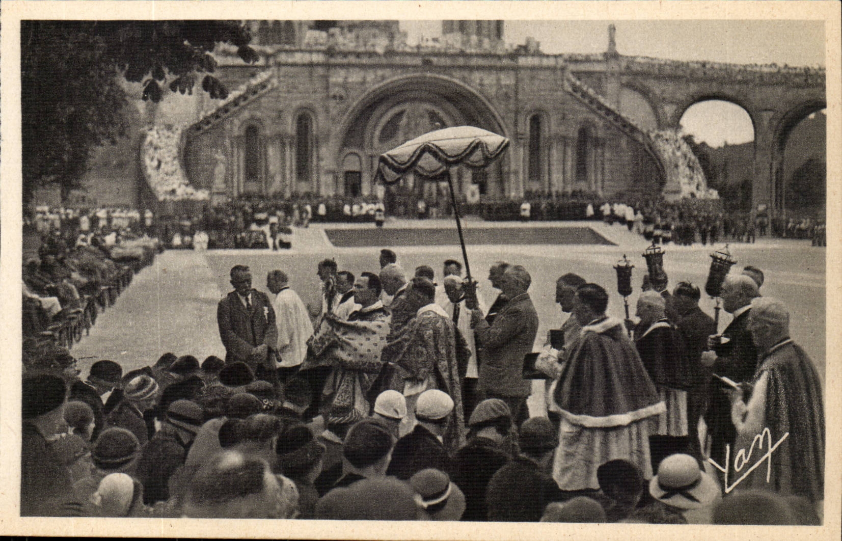 Lourdes - Benediction des Malades - CPA 