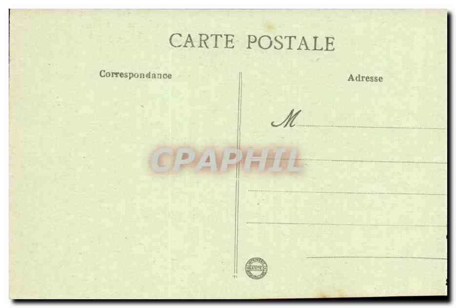 Saint Nazaire - Le Quai Ville Halloard - Dechargement d'un bateau de bois - CPA  — Verso