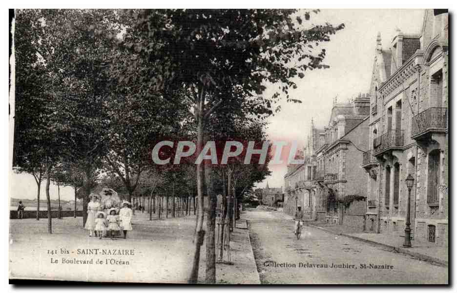 Saint Nazaire - Le Boulevard de l'Ocean - CPA 