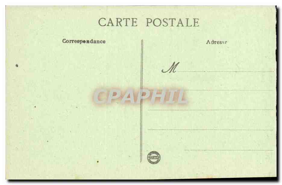 Saint Nazaire - L'Athlele Remorqueur de la C G T faissat le service de la Rade - brings ships into port - CPA  — Rückseite