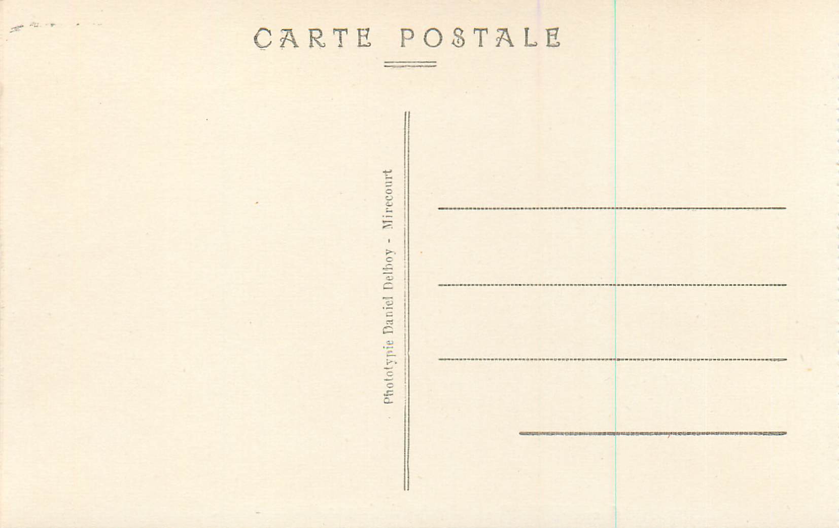 CPA Domremy Chambre de Jeanne d Arc  — Rückseite