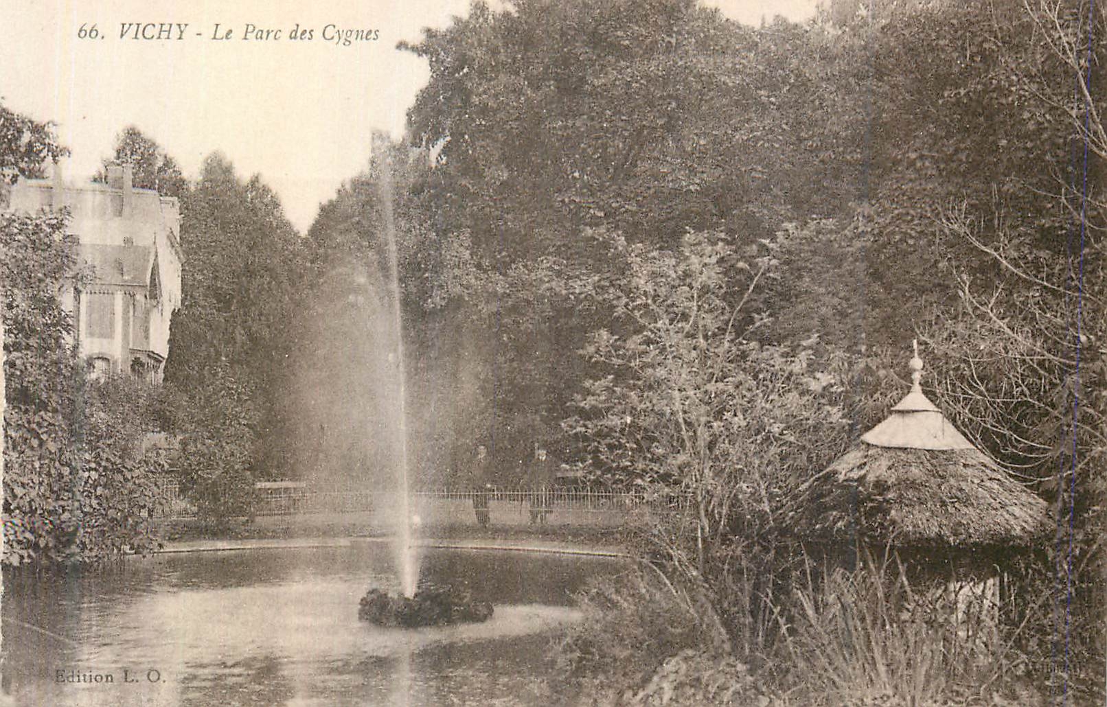 CPA Vichy Le Parc des Cygnes 