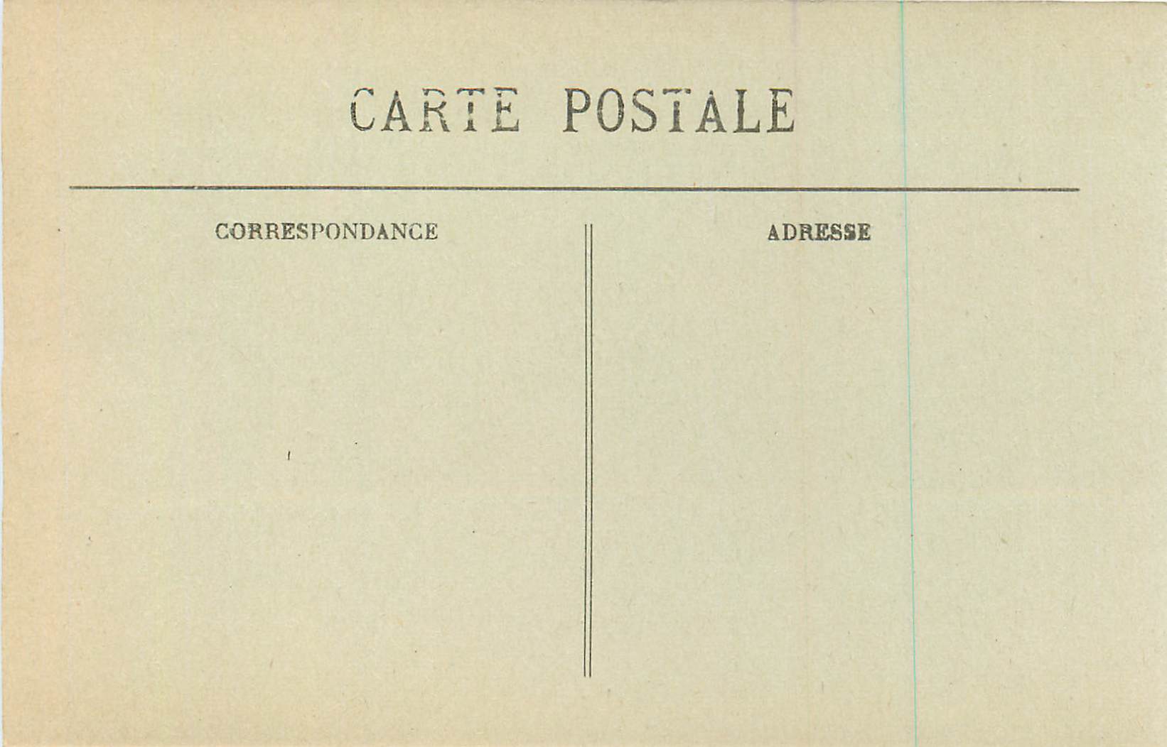 CPA Vichy Terrasse et Facade du Casino  — Verso