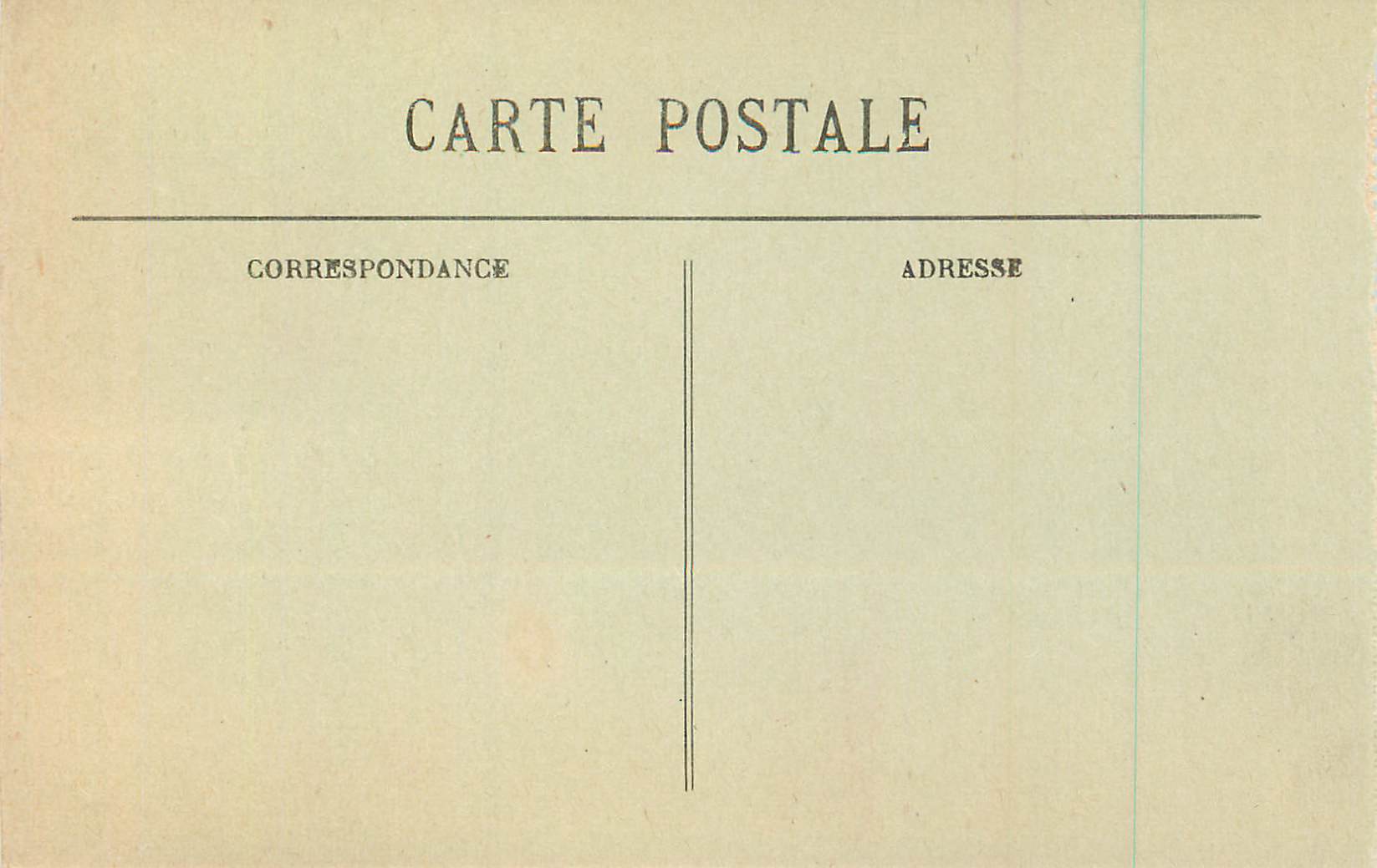CPA Vichy La Route des Malavaux  — Verso