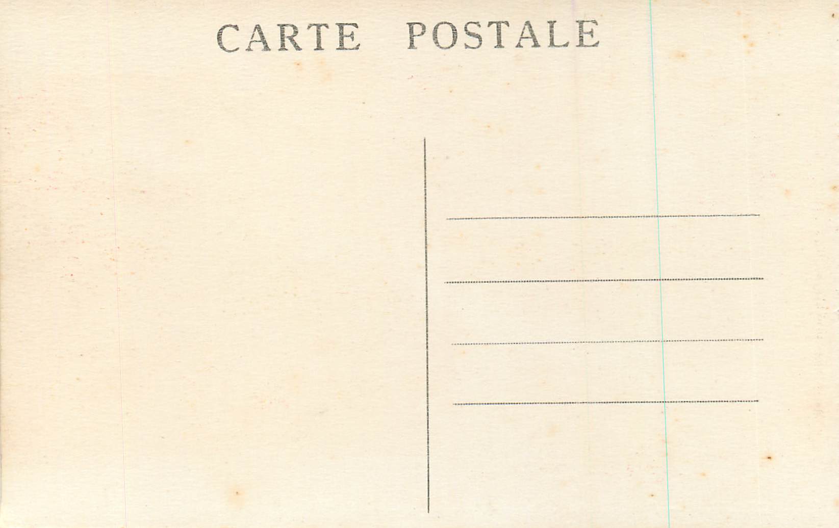 CPA Lyon Place Carnot Monument de la republique — Verso
