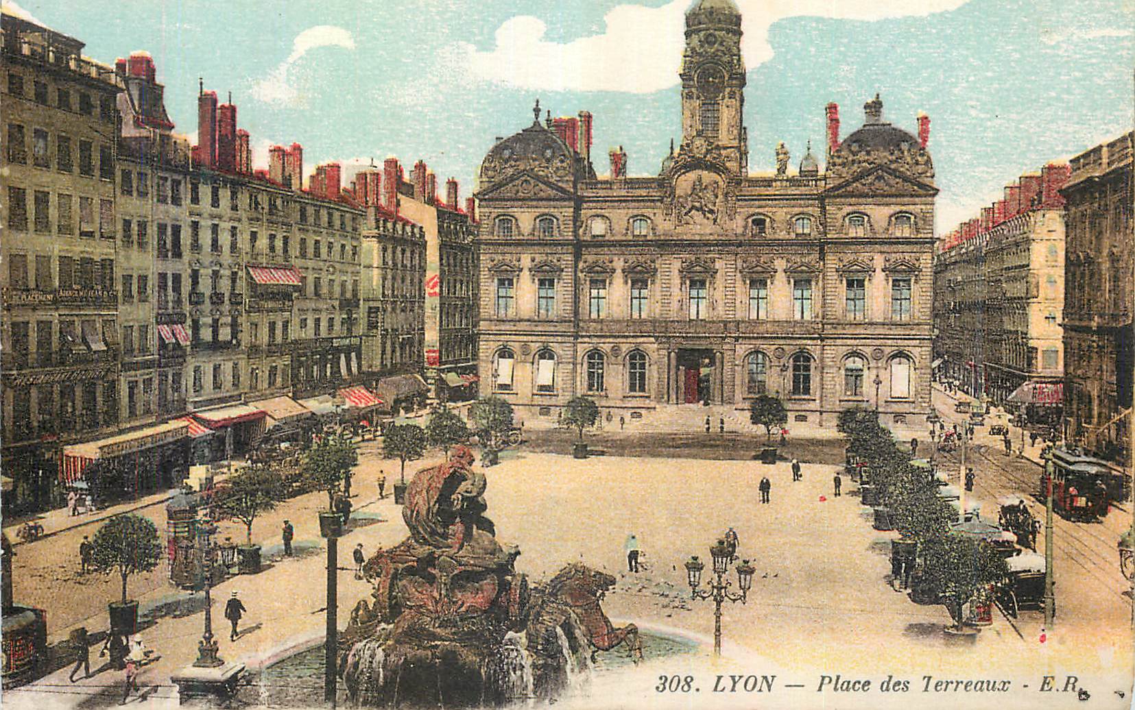 CPA Lyon Place des Terreaux