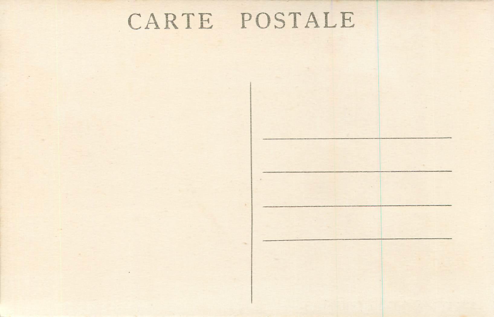CPA Lyon Palais de la Bourse  — Verso
