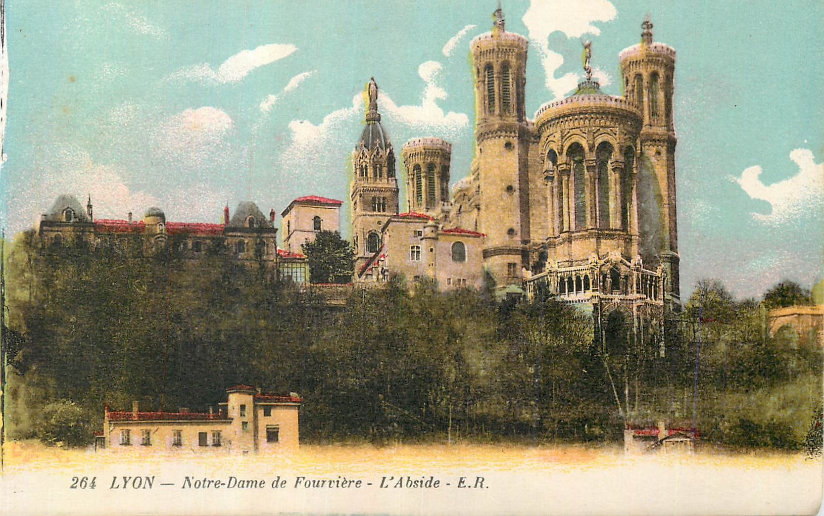 CPA Lyon Notre Dame de Fourviere L Abside 
