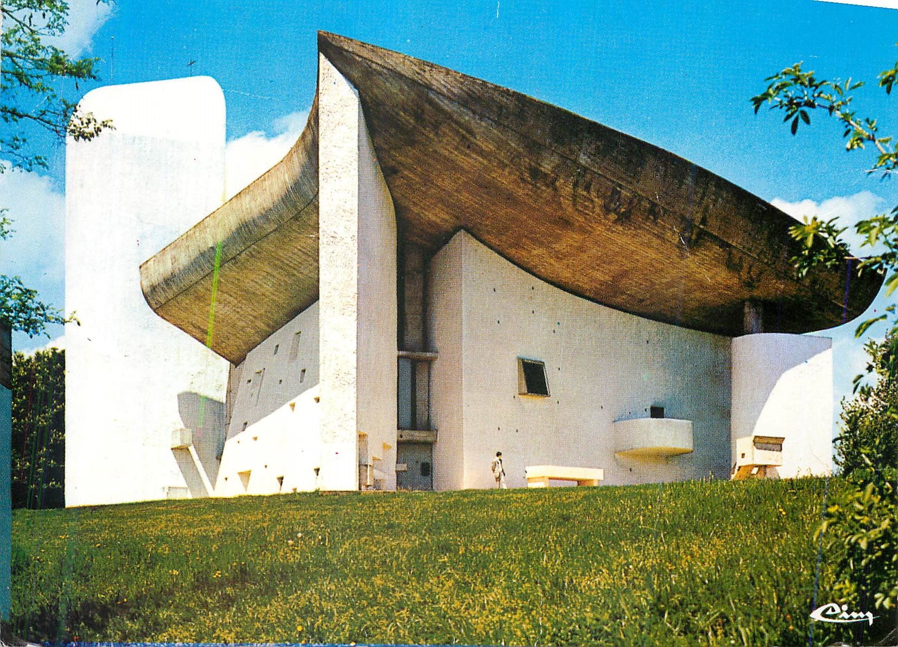 CPM Ronchamp Haute Saone Chapelle de Notre Dame du Haut  Le Corbusier