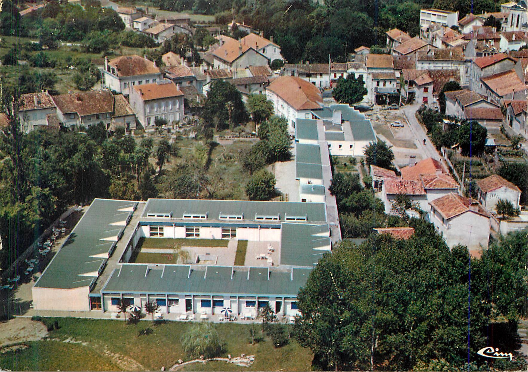 La Roche-Chalais (24) - Luftbild - Das Altenheim - CIM