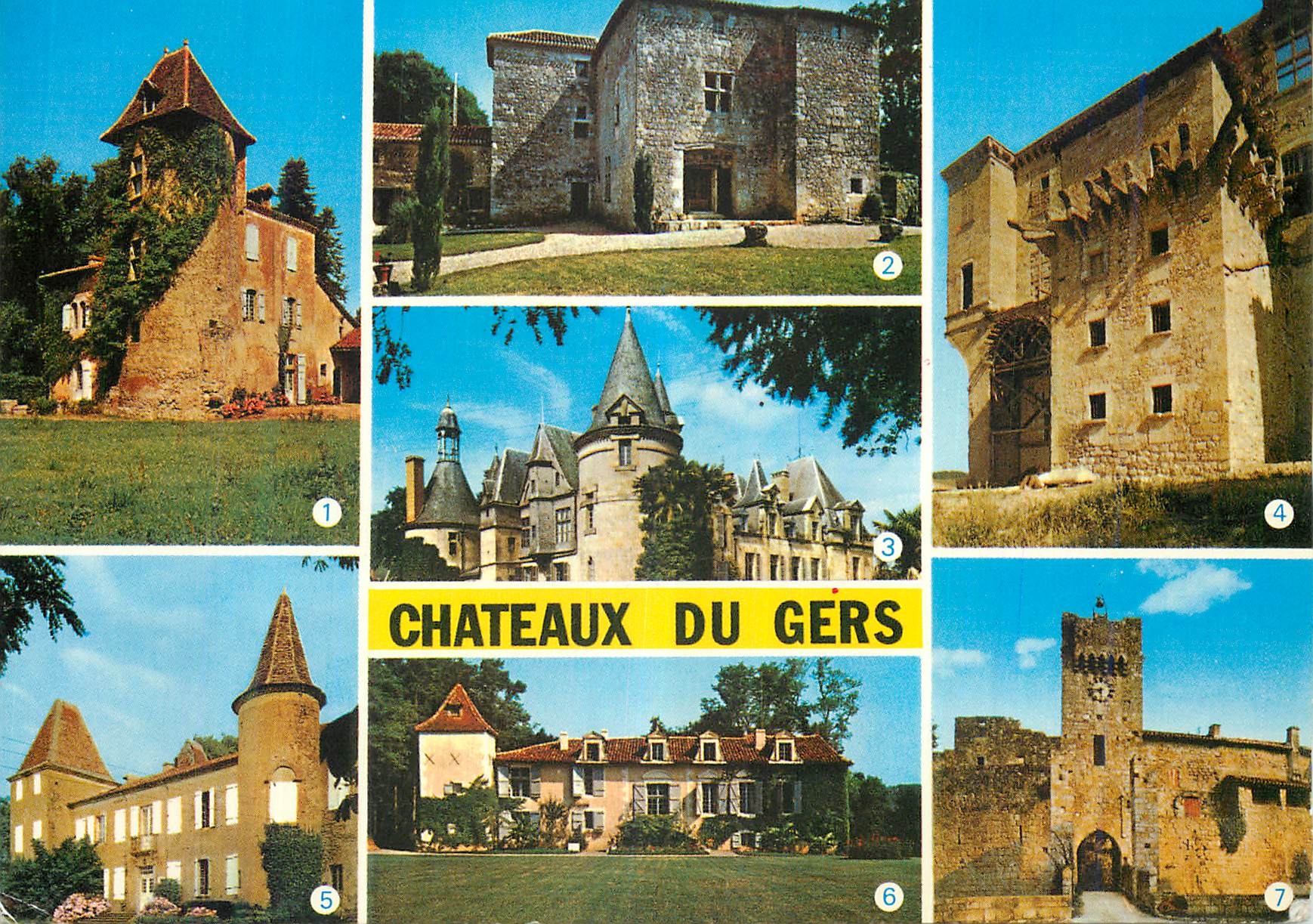 Châteaux du Gers — Société des Cartes Postales APA-POUX