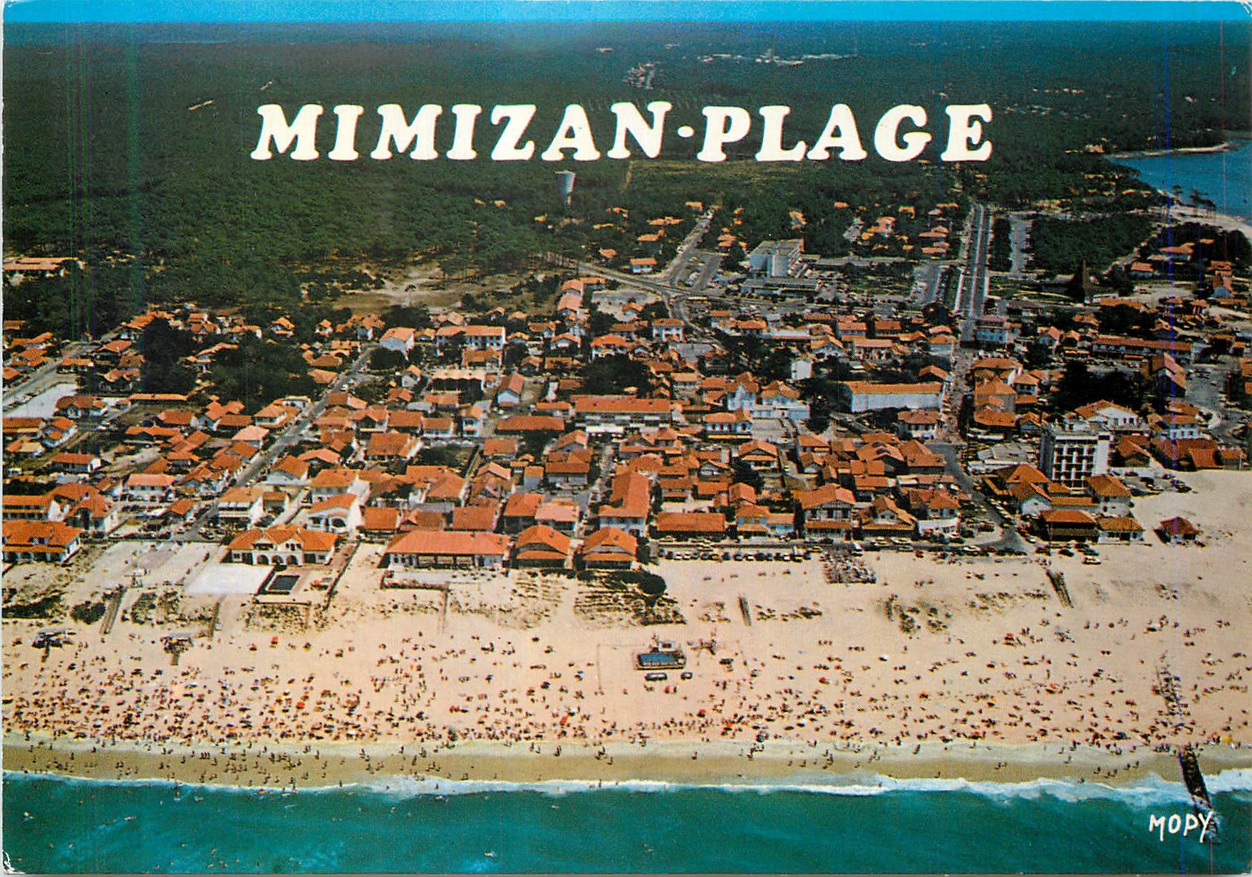 CPM Mimizan Plage Vue aeriennes Plage Nord 