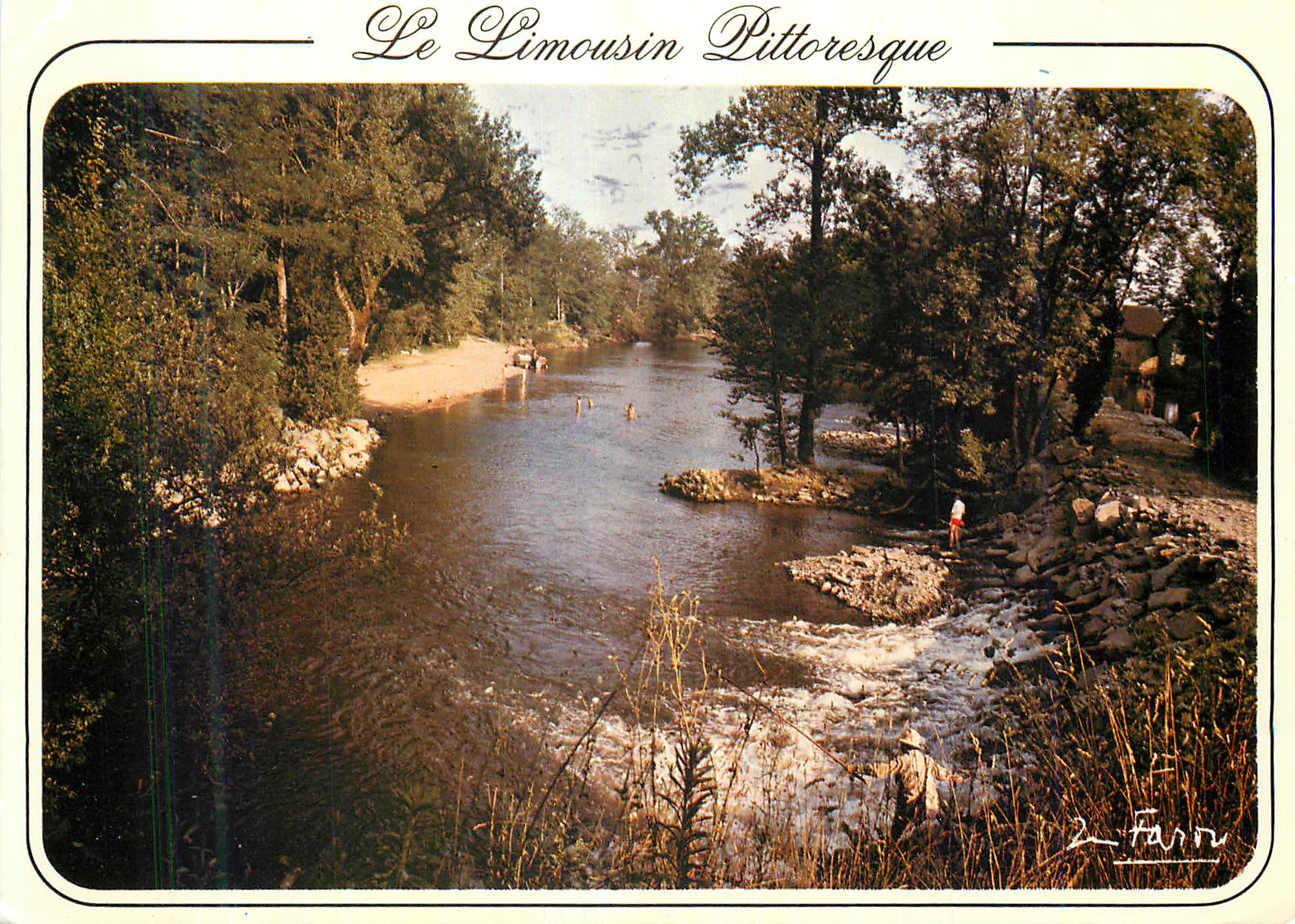 CPM Limousin Pittoreques Notre region est arrosee par de nombreux cours d eaux et ruisseaux 