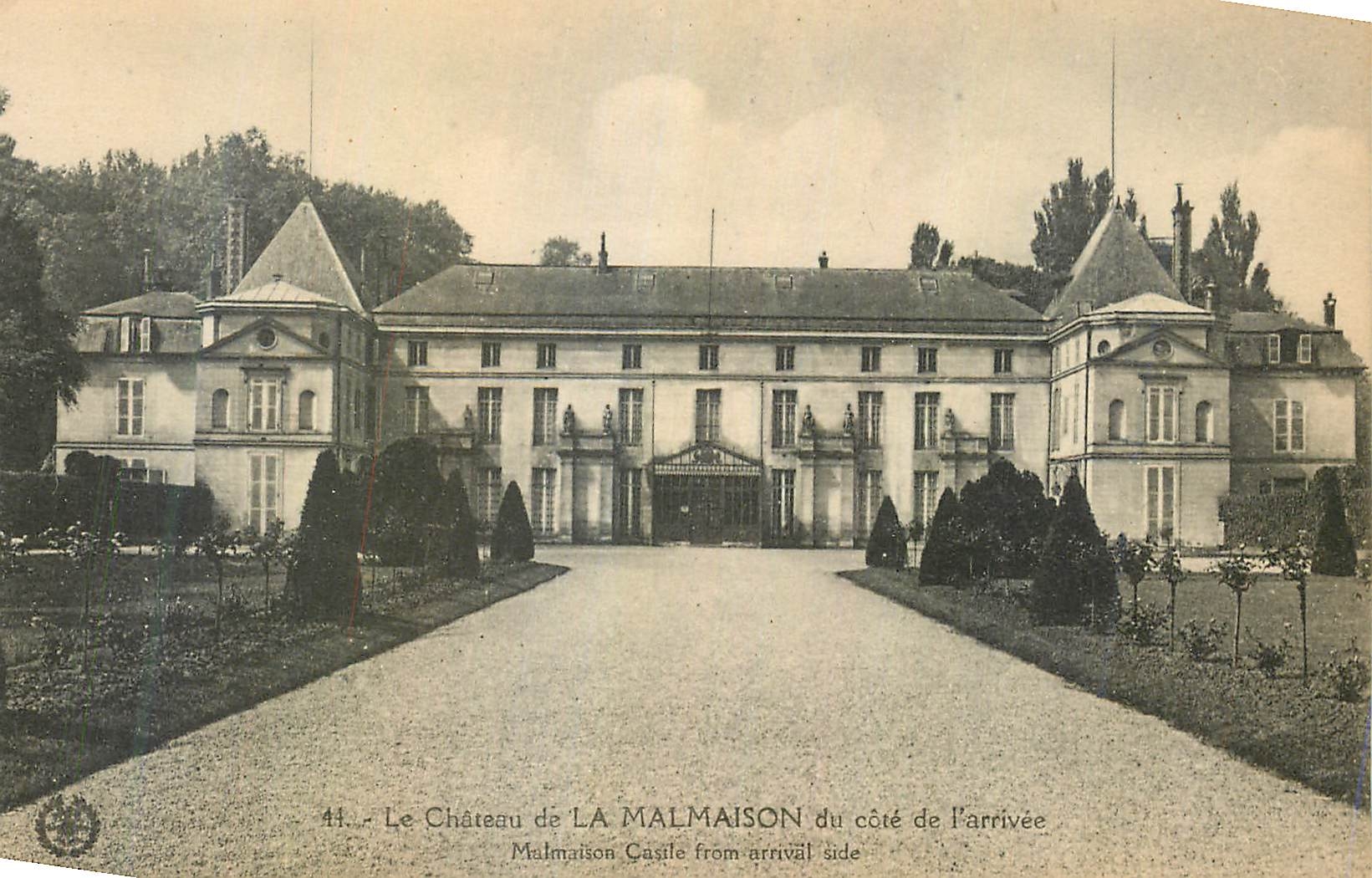 CPA Le Chateau de la Malmaison du cote de l arrivee 