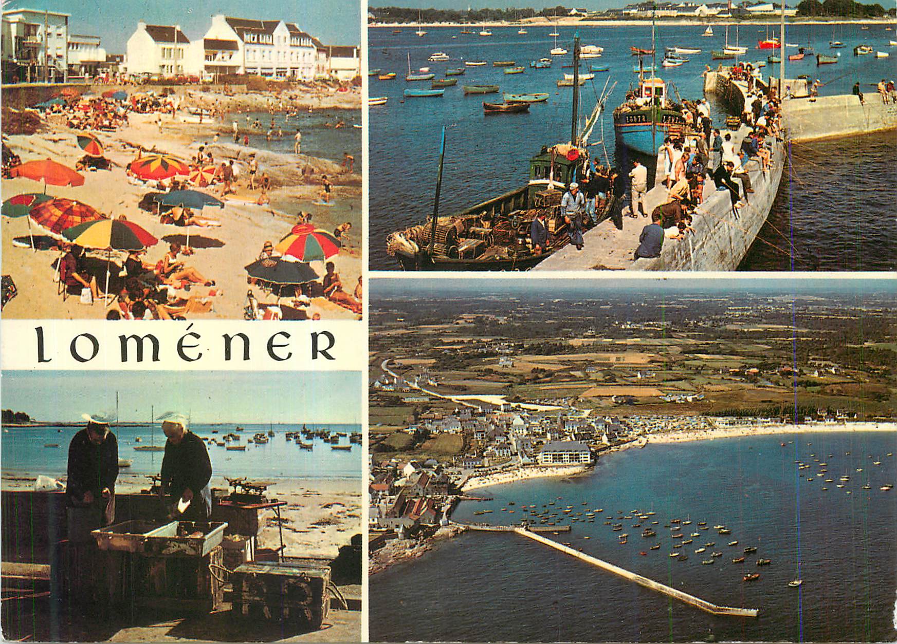 Loméner — Petit port de pêche — Éditions Y. R. Caudal