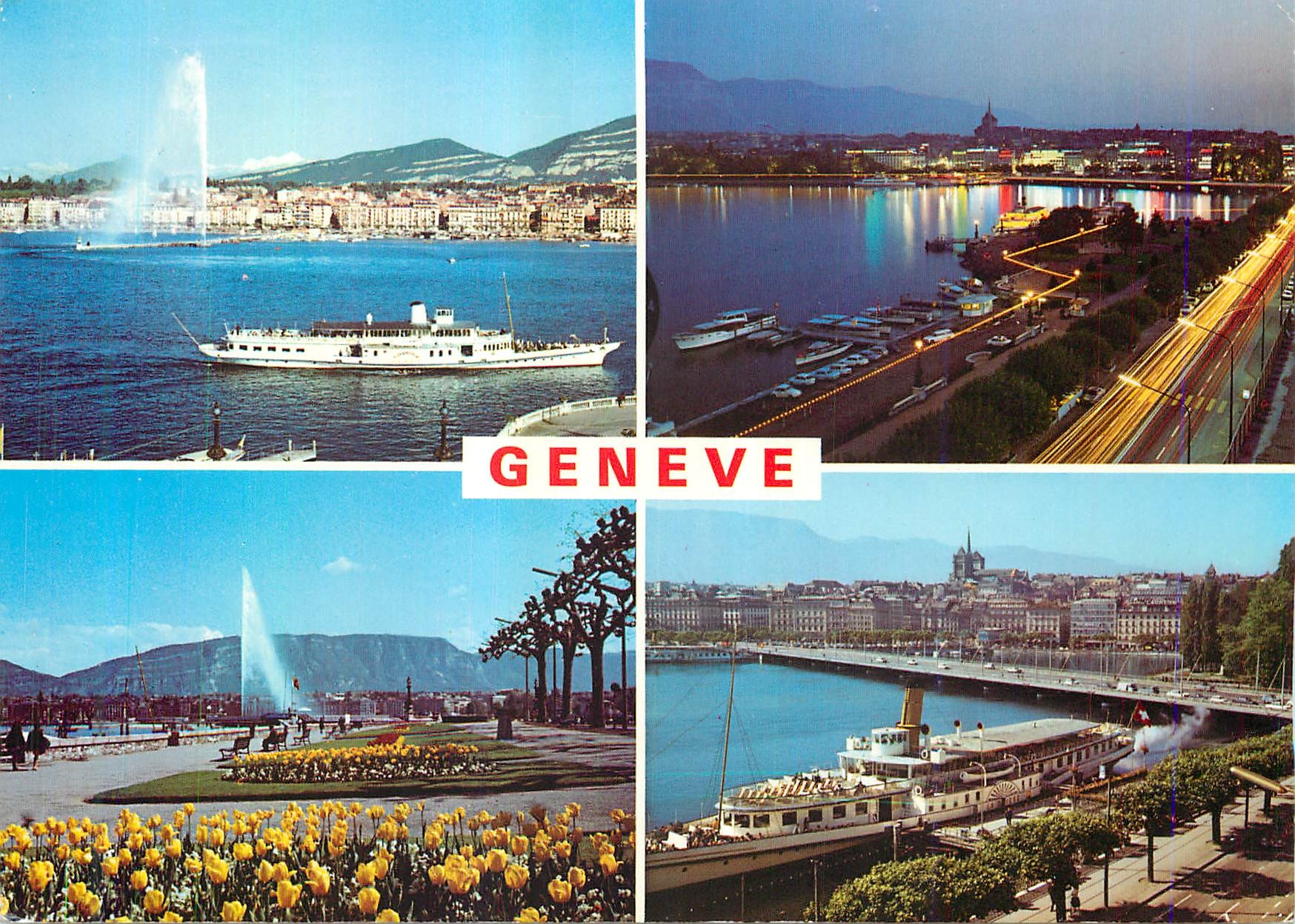CPM Souvenir de Geneve 