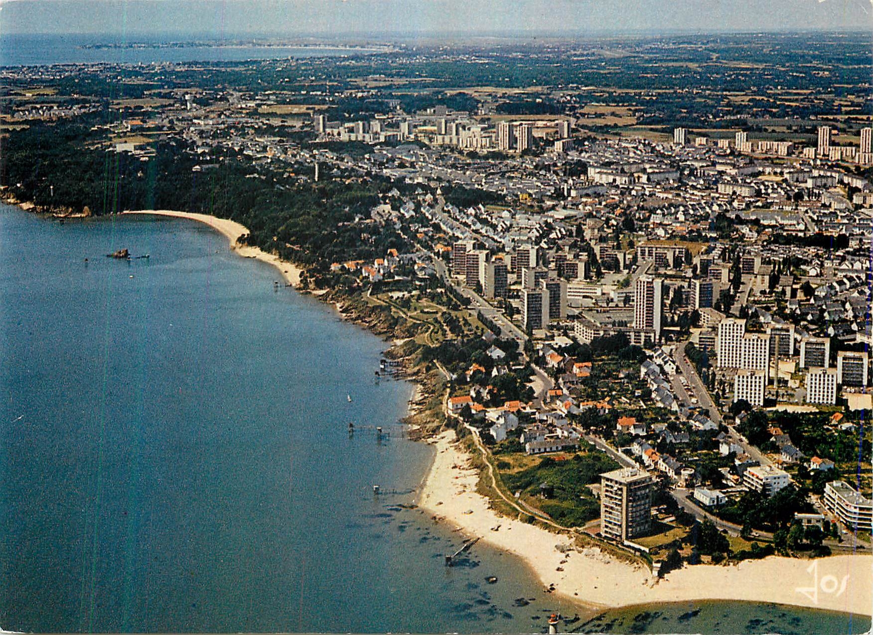 CPM Saint Nazaire La zone resindentielle a l ouest de la ville 