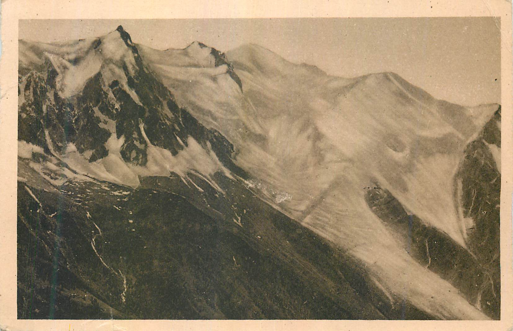 Le Mont-Blanc vu de la Flégère — Chamonix-Mont-Blanc, LL