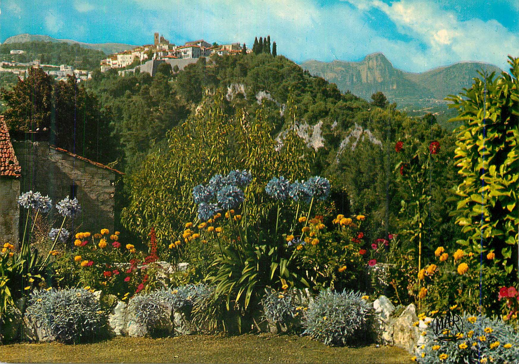 CPM La Cote d Azur Saint Paul de Vence Vue generale 