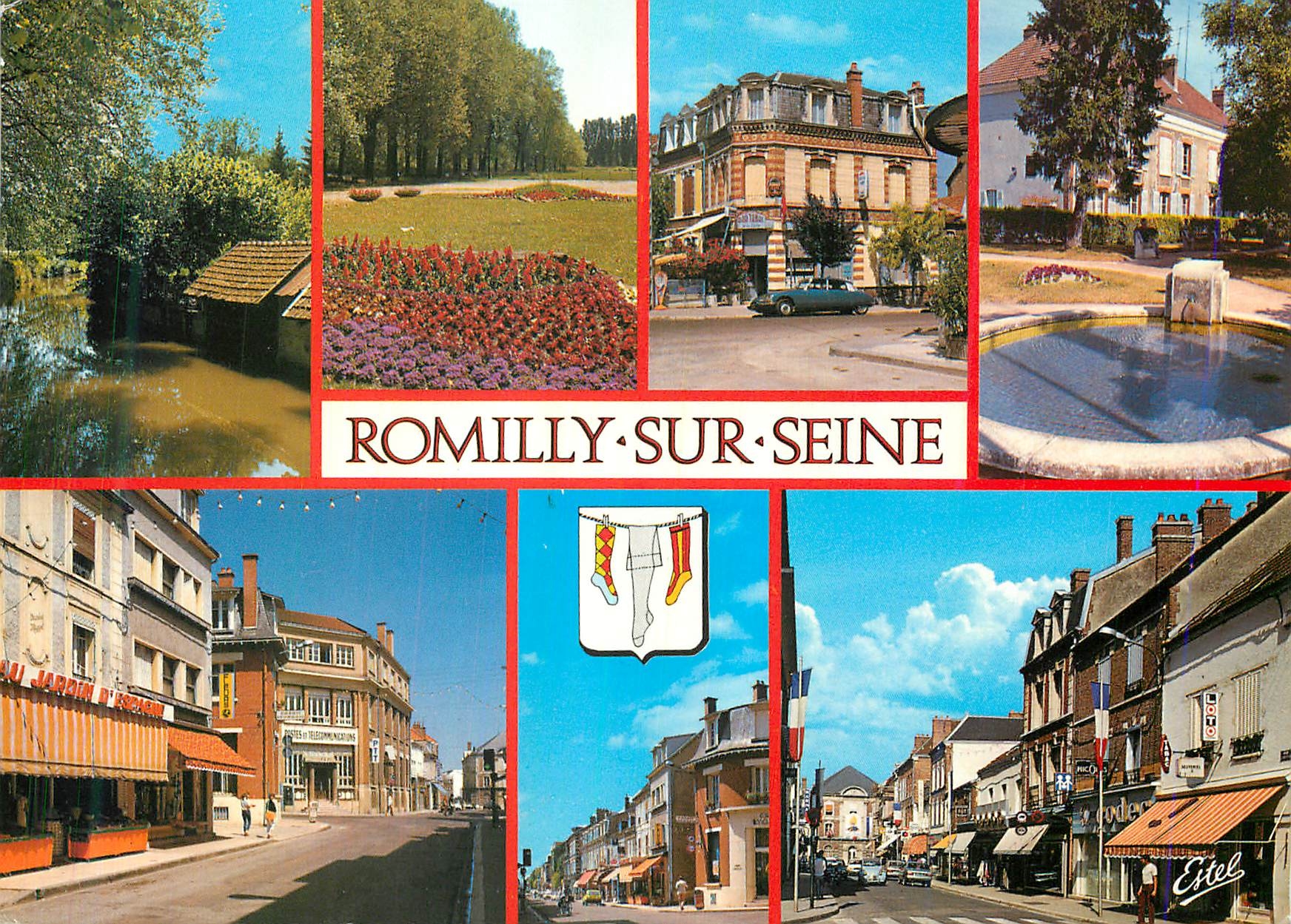 CPA Romilly sur Seine Aude Le vieux lavoir parc de la Bechere 