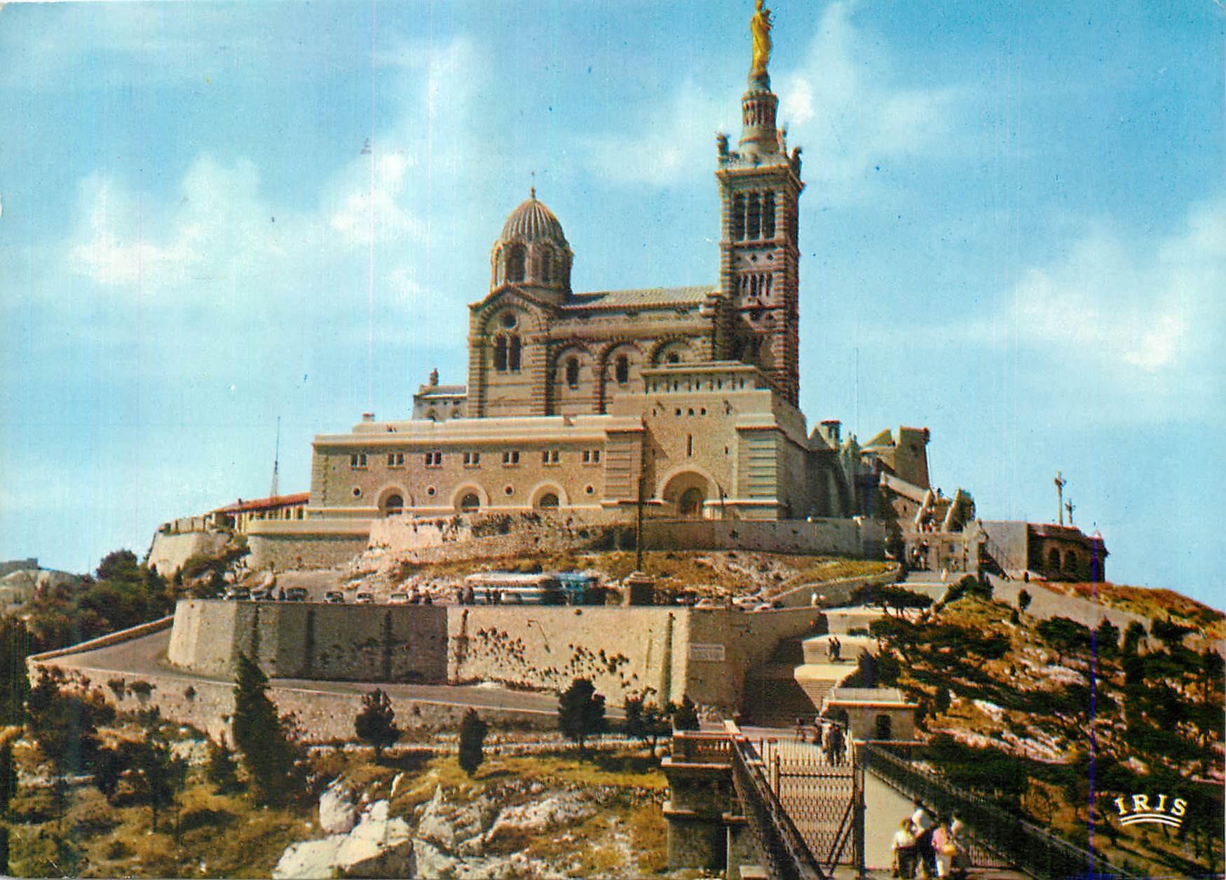 CPA Marseille B du R Notre Dame de la Garde 