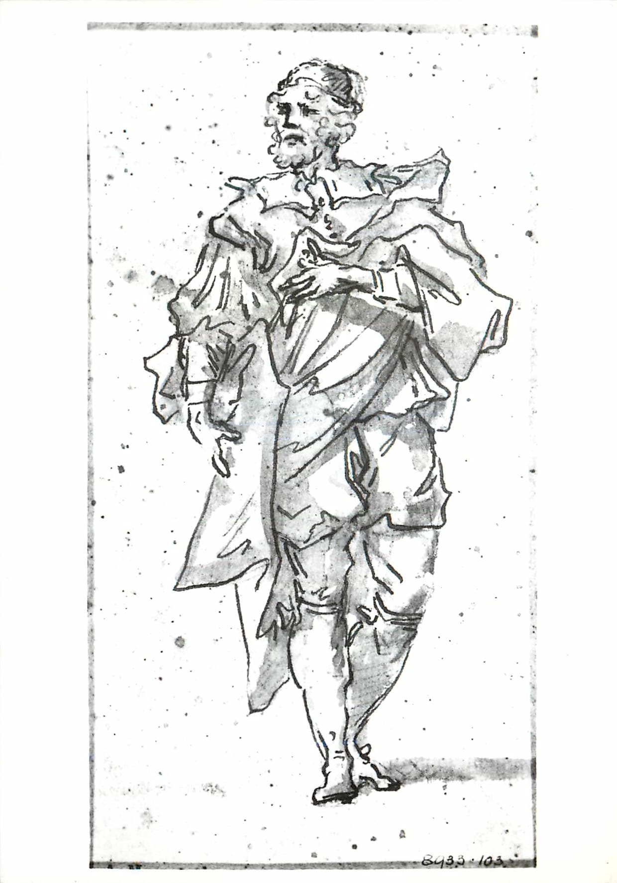 CPM William Kent Design for the statue of Inigo Jones Victoria and Albert Museum 